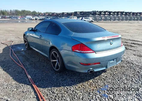 2008 BMW 650I from USA, damaged, VIN WBAEA53568CV90011